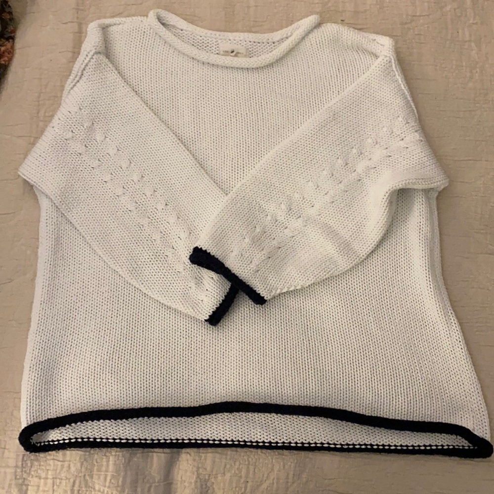 Lou & Grey Roll Neck & Hem sweater